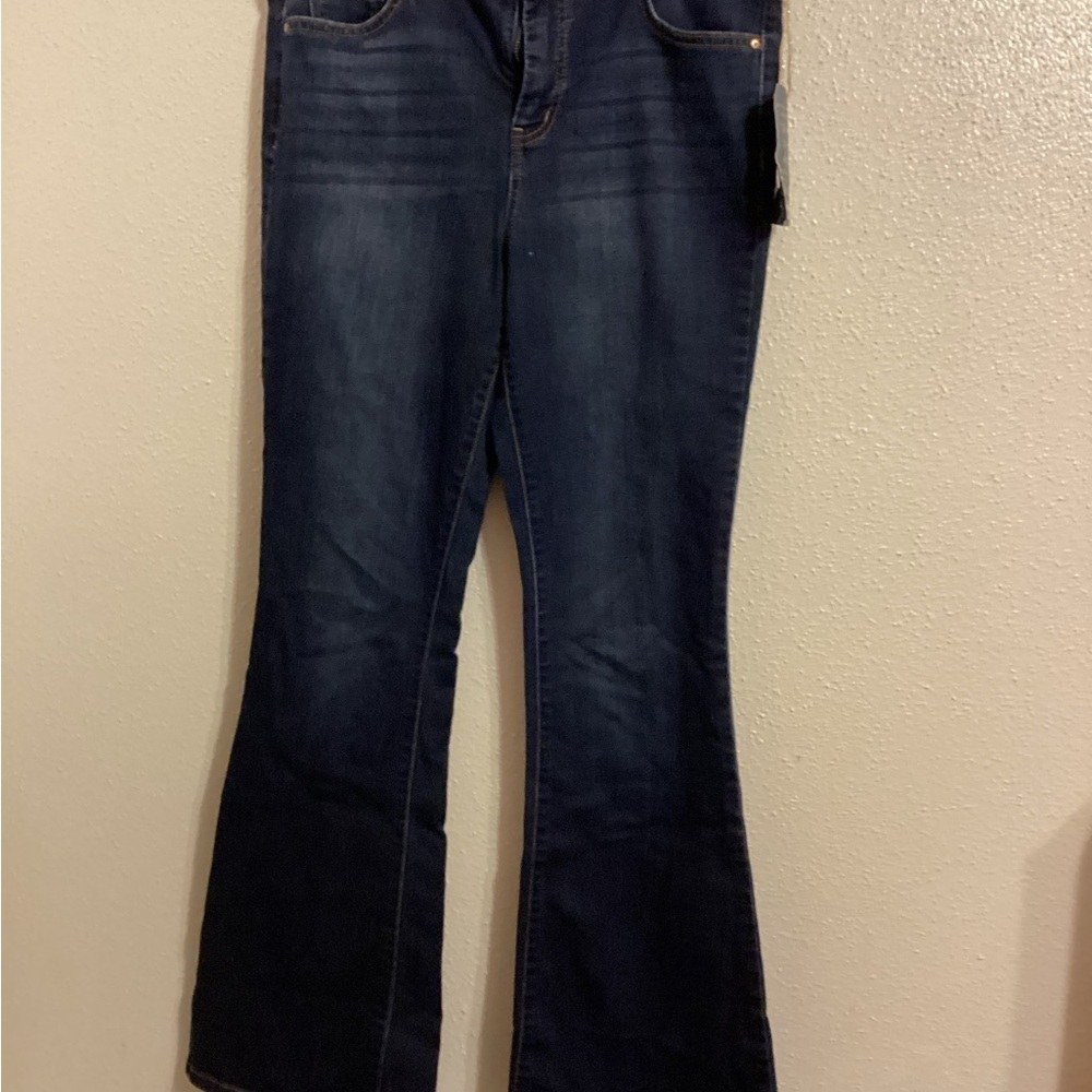 Jessica Simpson Adored High Rise Flare Jeans Size 30X30 - Picture 2 of 11